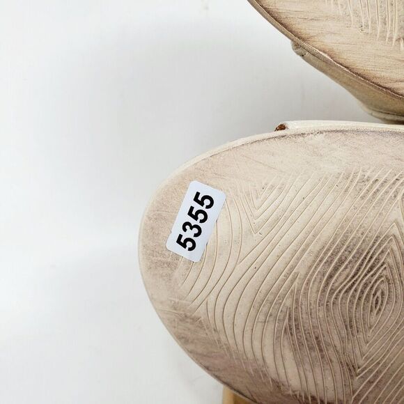 Miz Mooz Shoes Women 40 Corra Off White Pump Buckle Strap Bootie Open Toe Sandal - Picture 13 of 13